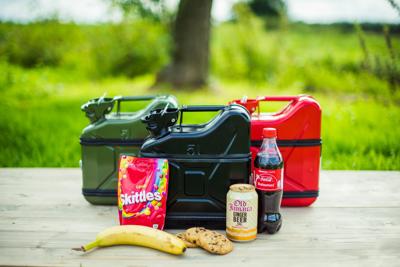 Jerrycan 5L Pakket - Zwart - Draagbaar en Duurzaam - Ideaal voor Outdoor Avonturen - Handig en Stijlvol