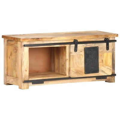 VidaXL Tv-meubel 90x35x40 cm massief mangohout