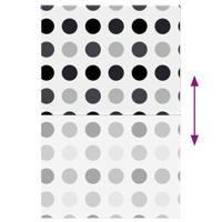 Doucherolgordijn 150x240 cm stofbreedte 146 cm - thumbnail