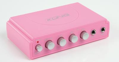 König HAV-KM11P Karaoke Mixer Roze