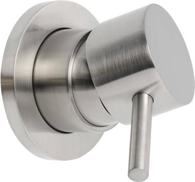 Saqu Eurotrend 2-gats inbouw wastafelmengkraan inclusief inbouwdeel geborsteld nikkel