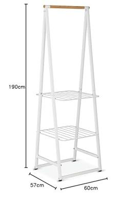 Brabantia linn kledingrek small white