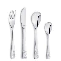 Amefa Kinderbestek Forrest Friends 4-delig Zilver - thumbnail