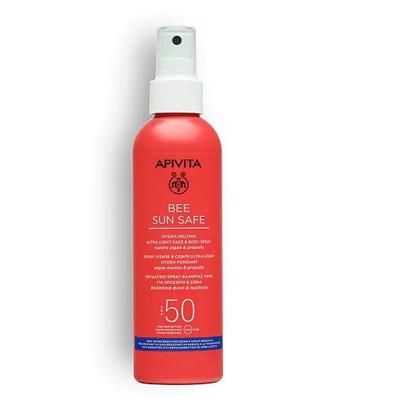 Apivita Bee Sun Safe Hydra Melting Ultra-Light Face & Body Spray SPF50 200ml