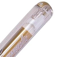 Gelschrijver Pentel K230M medium metallic goud | 12 stuks - thumbnail