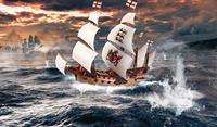 Otto Simon Revell hms revenge sir francis drake&apos;s vlaggenschip, easy click system inclusief verf en penseel - thumbnail