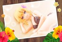 Sousai Shojo Teien Plastic Model Kit 1/10 Ritsuka Saeki (Swim Style) Hair Arrange Ver. 16 cm - thumbnail
