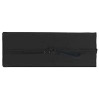 VidaXL Hoofdsteun voor ligstoel 40x7,5x15 cm textileen zwart - thumbnail