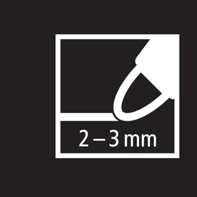 Acrylmarker STABILO Free Acrylic T300 paars | 5 stuks