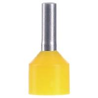 Klauke 43512 Adereindhulzen 6 mm² Deels geïsoleerd Geel 100 stuk(s)