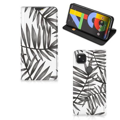 Google Pixel 4a Smart Cover Leaves Grey Google Pixel 4a Smart Cover Leaves Grey