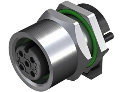 Weidmüller 2422790000 Sensor/actuator inbouwconnector M12 Aantal polen (sensoren): 5 Bus, inbouw verticaal 10 stuk(s)