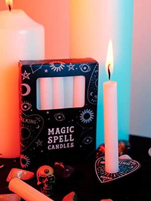 Magic Spell Kaarsen Geluk (Wit - 12 stuks)