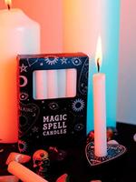 Magic Spell Kaarsen Geluk (Wit - 12 stuks) - thumbnail