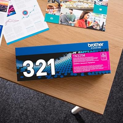 Brother toner, 1.500 pagina&apos;s, OEM TN-321M, magenta - thumbnail
