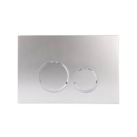 OUTLET Bedieningsplaat StarBlueDisc Doppio 25 TBV Geberit UP100 UP320 Mat Chroom - thumbnail