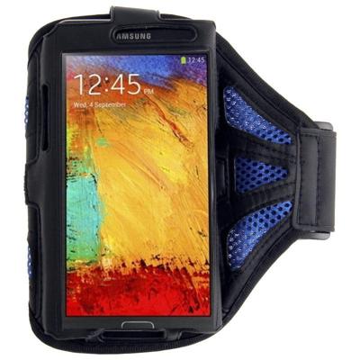Sports Armband hoesje voor Samsung Galaxy Note 4 / N910, Note 3 / N900(blauw) Sports Armband hoesje voor Samsung Galaxy Note 4 / N910, Note 3 / N900(blauw)
