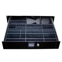 Adam Hall 87402P2 racklade vakverdeler 2U P2 (p/stuk) - thumbnail