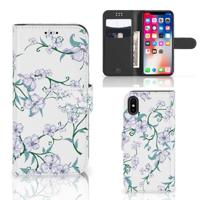 Apple iPhone X | Xs Uniek Hoesje Blossom White - thumbnail