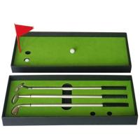 Golf mini putting mat rechter push Rod trainer grootte: 24.5 x 10.5 x 3 5 cm - thumbnail