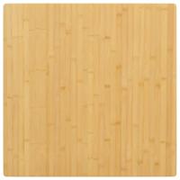Tafelblad 70x70x2,5 cm bamboe - thumbnail