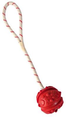 TRIXIE BAL AAN TOUW NATUURRUBBER DRIJVEND ASSORTI 4,5 CM / 35 CM TRIXIE BAL AAN TOUW NATUURRUBBER DRIJVEND ASSORTI 4,5 CM / 35 CM