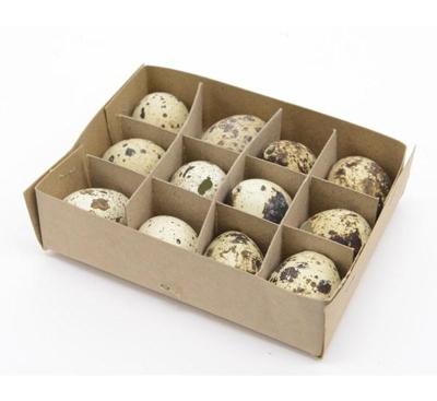 Paasdecoratie Kwarteleitjes 12st