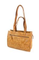 shopper schoudertas LAKE met laptopvak Cognac - thumbnail