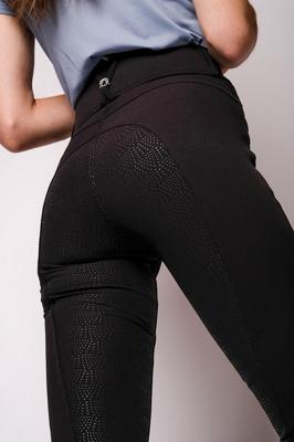 Montar Megan Highwaist Fullgrip rijbroek zwart maat:34