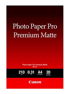 Canon Fotopapier mat A4 20 vel PM-101