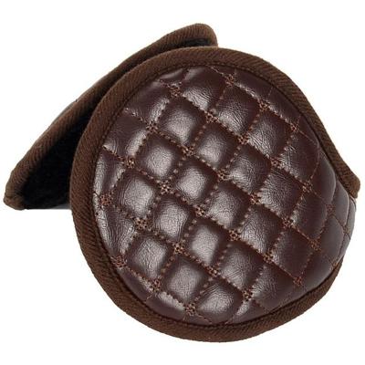 Winter opvouwbare verstelbaar dik warm pluche lederen earmuffs voor mannen (koffie) Winter opvouwbare verstelbaar dik warm pluche lederen earmuffs voor mannen (koffie)