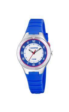 Horlogeband Calypso K5800-3 Kunststof/Plastic Blauw