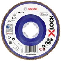 Bosch Accessoires Lamellenschijf X551 125mm G60 kunststof recht X-LOCK - 2608619816 - thumbnail