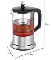 Profi Cook PC-TK 1165 Waterkoker Aantal/Volume: 0.5 l RVS - thumbnail