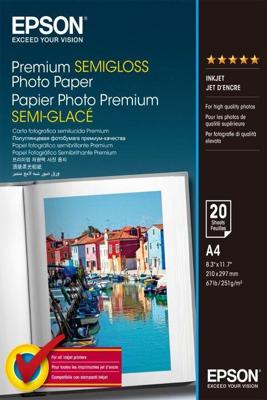 Epson SO41332 Prem Semi Gloss A4 20Vel