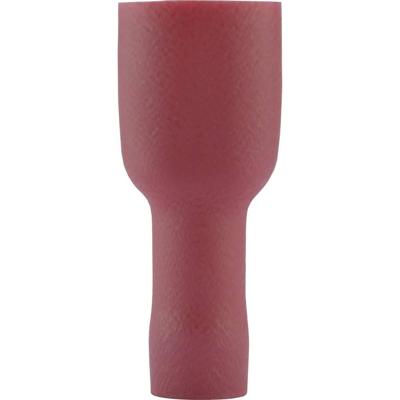 Vogt Verbindungstechnik 396105S Platte stekker (female) Insteekbreedte: 4.8 mm Insteekdikte: 0.5 mm 180 ° Volledig geïsoleerd Rood 1 stuk(s)