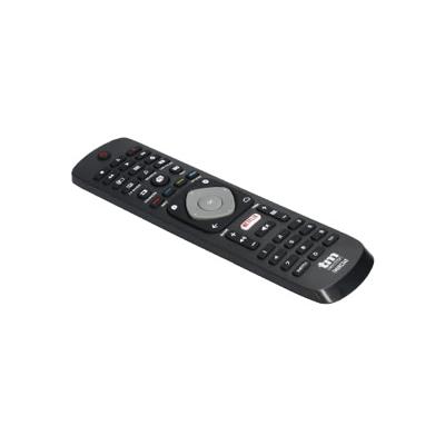 TM Electron TMURC340 Universele afstandsbediening, compatibel met Philips-tv's, met directe toegangstoetsen op digitale platforms (VOD)