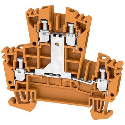 Weidmüller 2732600000 Doorgangsserieklem Schroeven Oranje 50 stuk(s)