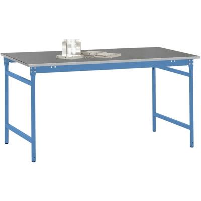 Manuflex BB3034.5012 Bijzettafel basis stationair met staalbeslag schijf in licht blauw RAL 5012, bxdxh: 1250 x 600 x 780 mm Lichtblauw (RAL 5012) Manuflex BB3034.5012 Bijzettafel basis stationair met staalbeslag schijf in licht blauw RAL 5012, bxdxh: 1250 x 600 x 780 mm Lichtblauw (RAL 5012)