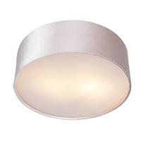 QAZQA Moderne plafondlamp roze 30 cm met gouden binnenkant - Drum - thumbnail