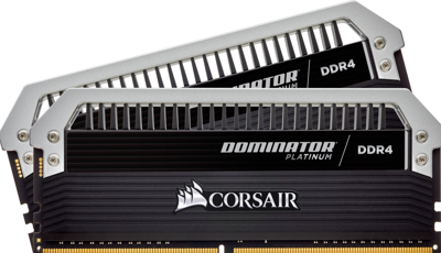 Dominator Platinum - Geheugen - DDR4 - 16 GB: 2 x 8 GB - DIMM 288-PIN - 3866 MHz / PC4-30900 - CL18