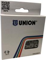 Union 410h fietsketting 1/2x1/8x112 zwart - thumbnail