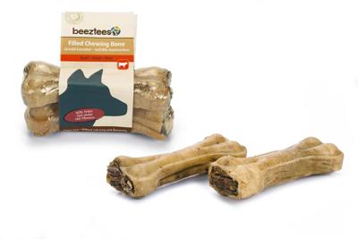 Beeztees Gevuld Kauwbot Pens 10cm 2st