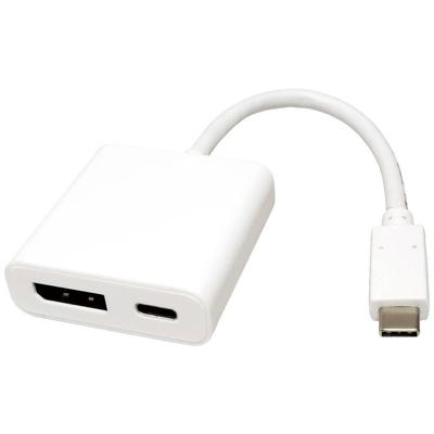 ROLINE Display Adapter USB Type C - DisplayPort v1.2 + PD ROLINE Display Adapter USB Type C - DisplayPort v1.2 + PD
