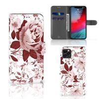 Hoesje Apple iPhone 11 Pro Max Watercolor Flowers - thumbnail