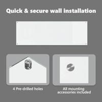 VidaXL Keuken spatscherm doorzichtig 120 x 40 cm gehard glas - thumbnail