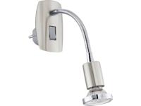 Eglo Stekkerlamp - leeslampMini 4 nikkel mat - 92933 - thumbnail