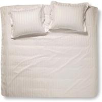 Dekbedovertrek Damai Linea Ivory Satijn-140x200/220 - thumbnail