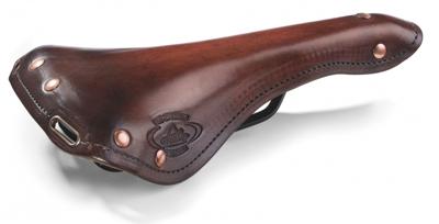 Selle Monte Grappa Monte grappa zadel veer smal charleston sport leer d.bruin
