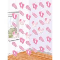 Hangdecoratie Geboorte Meisje - thumbnail